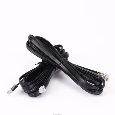Cat 5e Cables LAN Ethernet planos Cat 6 RJ45 6 Conductores