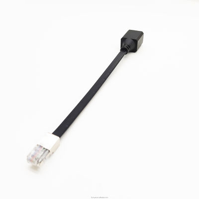 Cable Ethernet de red plano CAT6 para el hogar Rj45 de hombre a mujer
