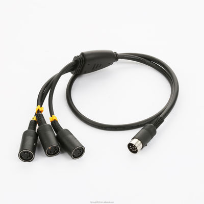 8P Hombre a 3PCS 5P Mujer Cables DIN Aplicación para el hogar