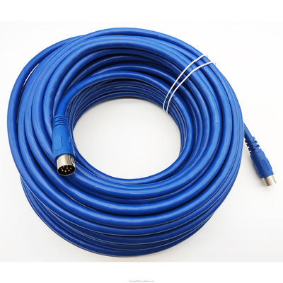 Cables 8P DIN personalizados longitud 25M electrodoméstico AWG16-AWG28