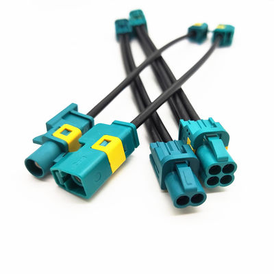 Código 50 ohm FAKRA Z RF Cables coaxial Pigtail Fakra Jack femenino a Fakra Z cable de conexión masculino RG316
