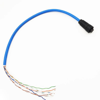 Cables eléctricos impermeables 2P 3P 4P 6P 8P M8 M12 M16 Conector personalizado