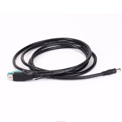 1M-5M 12V Cable USB con alimentación 2X4P 12V para el arnés de alambre CC