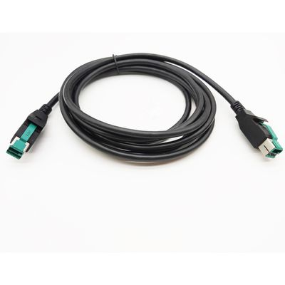 TPE de PVC de nylon 24V 12V cable USB de macho a macho para impresora