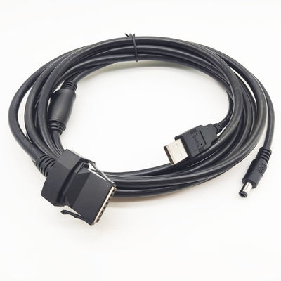 2m 12V 24V cable de impresora USB 8P conector para el equipo de punto de venta de CC