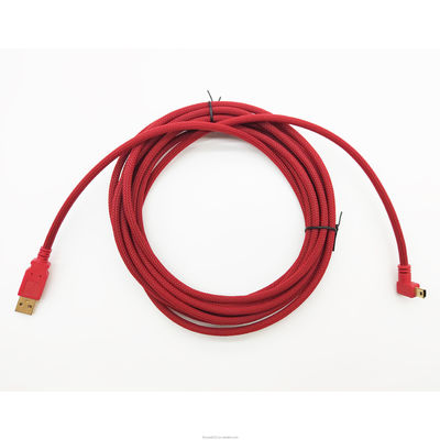 USB 2.0 USB de ángulo masculino a derecho Micro cable USB cable de carga rápida
