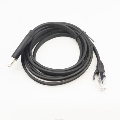 8 pin 6A Cable USB de carga rápida de USB A a RJ45 PVC de nylon TPE