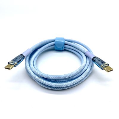 Logotipo personalizado longitud color C a C macho a macho cable de carga rápida