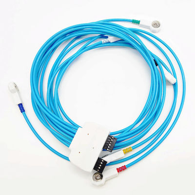 Cables médicos de ECG de 4,0 mm ECG Snap a 2,54 conector de cable médico