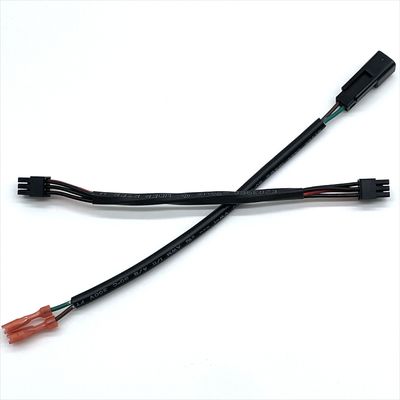 Arneses de alambre de longitud personalizada Conjunto Delphi Conector Arneses de alambre eléctrico
